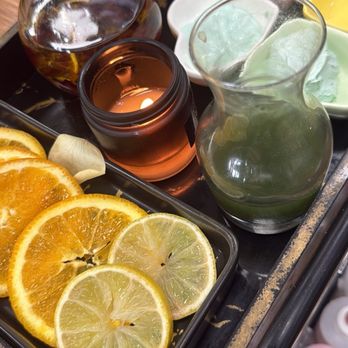 Noir Nail Lounge - Matcha pedicure - Nail Salons Near Me - Oceanside, California