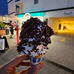 Cone Crazy Ice Cream Shop - Vegan (non-dairy) vanilla ice cream