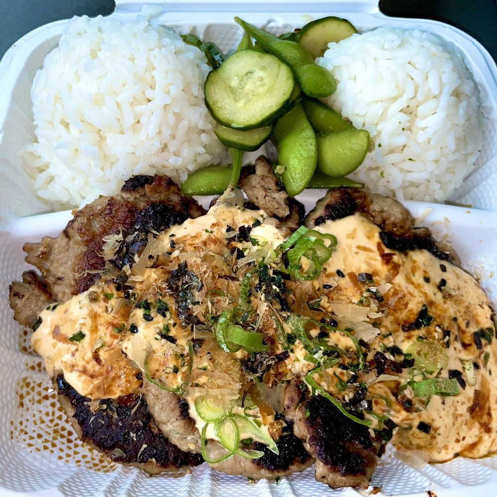 Rice Box Cafe - Dynamite Ahi Cakes - Japanese Near Me - Mililani, Hawaii Rice Box Cafe - Dynamite Ahi Cakes - Japanese Near Me - Mililani, Hawaii