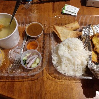 Om Thai Cuisine - Chicken Satay meal!! - Thai Near Me - Oak View, California Om Thai Cuisine - Chicken Satay meal!! - Thai Near Me - Oak View, California