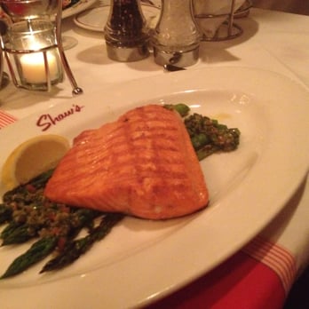 Shaw's Crab House - copper river salmon - Seafood Near Me - Chicago, Illinois Shaw's Crab House - copper river salmon - Seafood Near Me - Chicago, Illinois