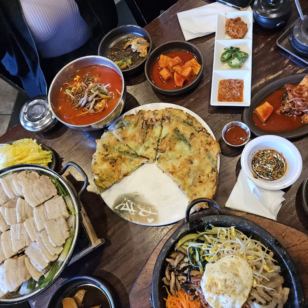 Tosokchon - Our 2 person spread lol. Bossam on the left - Korean Near Me - Annandale, Virginia Tosokchon - Our 2 person spread lol. Bossam on the left - Korean Near Me - Annandale, Virginia