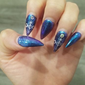Paisley Nail Spa - This is 3 weeks out nails and jems still very in tact - Nail Salons Near Me - Brea, California Paisley Nail Spa - This is 3 weeks out nails and jems still very in tact - Nail Salons Near Me - Brea, California
