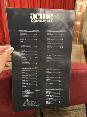 Menu photo 3 Acme Comedy Club Minneapolis, MN Menu photo 3 Acme Comedy Club Minneapolis, MN