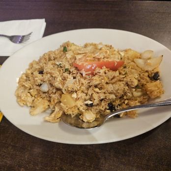 Le Moose Crepe Cafe - Pineapple Fried Rice (with Chicken) - Creperies Near Me - Fremont, California Le Moose Crepe Cafe - Pineapple Fried Rice (with Chicken) - Creperies Near Me - Fremont, California