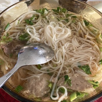 Bone & Broth - Filet mignon pho with added beef ball - Vietnamese Near Me - Ontario, California