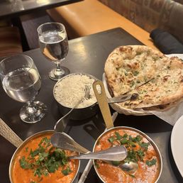 Chili naan Chicken Tikka Masala, paneer makhni Chili naan Chicken Tikka Masala, paneer makhni