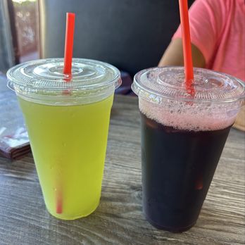 Las Costas - Agua de pepino y limon and jamaica - Mexican Near Me - San Juan Capistrano, California Las Costas - Agua de pepino y limon and jamaica - Mexican Near Me - San Juan Capistrano, California