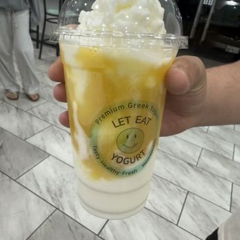 Let Eat Yogurt - Pineapple yogurt drink - Desserts Near Me - Buena Park, California Let Eat Yogurt - Pineapple yogurt drink - Desserts Near Me - Buena Park, California