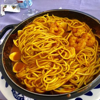 Salamanca - Pasta Clams & Shrimp - Seafood Near Me - Barcelona, B Salamanca - Pasta Clams & Shrimp - Seafood Near Me - Barcelona, B