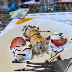 Grumpy Italian Eatery - Cannoli a thing of beauty. So small and perfecto!