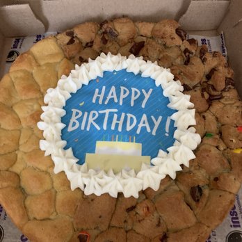 Insomnia Cookies - a birthday cake in a box - Ice Cream & Frozen Yogurt Near Me - Milwaukee, Wisconsin