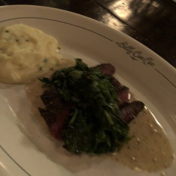 Billy Can Can - Wagyu steak with side of mashed potatoes - Steakhouses Near Me - Dallas, Texas Billy Can Can - Wagyu steak with side of mashed potatoes - Steakhouses Near Me - Dallas, Texas