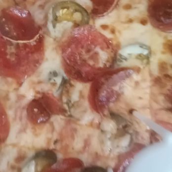 Victor's Pizza - Check out the melted cheese and the toasted.Pepperoni and the yummy jalapenos. - Pizza Near Me - Murray, Utah Victor's Pizza - Check out the melted cheese and the toasted.Pepperoni and the yummy jalapenos. - Pizza Near Me - Murray, Utah