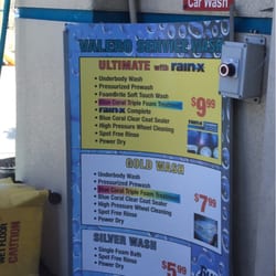 Valero - Car wash options