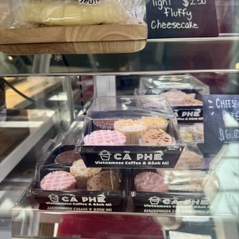 Ca Phe - Large dessert case of goodies! - Coffee & Tea Near Me - Northglenn, Colorado