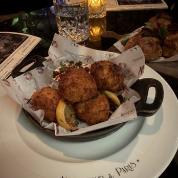 Vanderpump A Paris - Crab Croquettes -Skip - French Near Me - Las Vegas, Nevada Vanderpump A Paris - Crab Croquettes -Skip - French Near Me - Las Vegas, Nevada