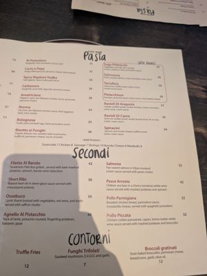 Menu photo 1 Trattoria Da Sofia San Diego, CA Menu photo 1 Trattoria Da Sofia San Diego, CA