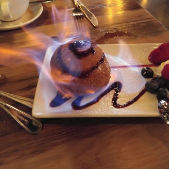 Echo Tap & Grille - Fried ice cream, yes they set this thing on fire in front of you, and yes it's delicious! Order it! - Bars Near Me - Mountainside, New Jersey