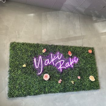 Yaki Raki - Signage in entry way - Sushi Bars Near Me - Tacoma, Washington Yaki Raki - Signage in entry way - Sushi Bars Near Me - Tacoma, Washington