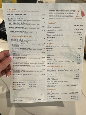 Menu photo 2 Popping Yolk Cafe Ontario, CA Menu photo 2 Popping Yolk Cafe Ontario, CA