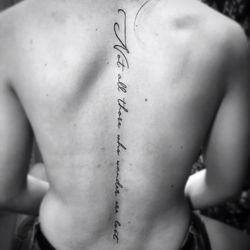 American Pin Up Tattoo - Art by Donna @dmaycapps #lettering