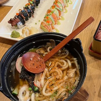 Sushi Cho - Nabe Udon, Frying Dragon Roll, Maui Salmon Roll - Japanese Near Me - Fairfax, Virginia Sushi Cho - Nabe Udon, Frying Dragon Roll, Maui Salmon Roll - Japanese Near Me - Fairfax, Virginia