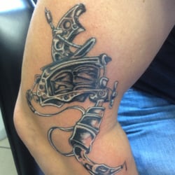 Solid Metal Tattoo