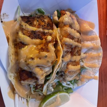 Fish Hut Grill - Blackened fish tacos - American Near Me - Emerald Isle, North Carolina Fish Hut Grill - Blackened fish tacos - American Near Me - Emerald Isle, North Carolina