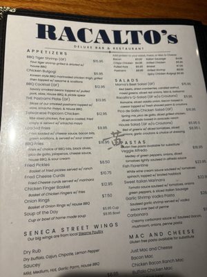 Menu photo 3 Racalto's Hornell, NY Menu photo 3 Racalto's Hornell, NY