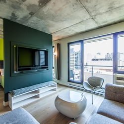 Le Seville Condos - another view of our living room