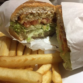 Douglas Burgers #5 - Vegetarian burger. Very standard. - Fast Food Near Me - Norwalk, California Douglas Burgers #5 - Vegetarian burger. Very standard. - Fast Food Near Me - Norwalk, California