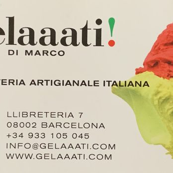Gelaaati Di Marco - Info on them - Ice Cream & Frozen Yogurt Near Me - Barcelona, B Gelaaati Di Marco - Info on them - Ice Cream & Frozen Yogurt Near Me - Barcelona, B