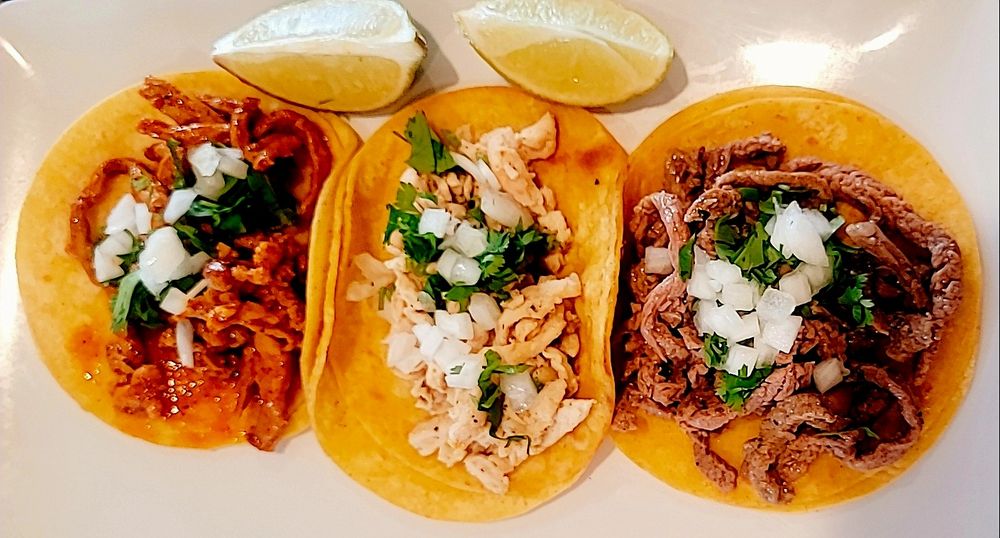 Food from Hector’s Taco Shop