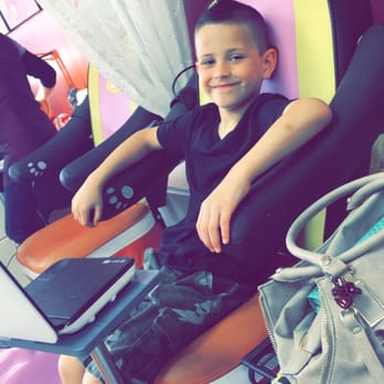 5 Star Nails and Spa - Lucas getting his pamper on - Nail Salons Near Me - South Jordan, Utah 5 Star Nails and Spa - Lucas getting his pamper on - Nail Salons Near Me - South Jordan, Utah
