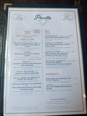 Menu photo 4 Pincette Montreal, QC
