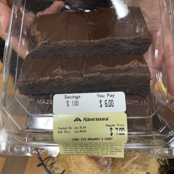 Albertsons - Decadent fudge brownies. Get them! - Grocery Near Me - Gilbert, Arizona