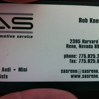 SAS Automotive - Auto Repair Near Me - Reno, Nevada SAS Automotive - Auto Repair Near Me - Reno, Nevada