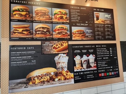 Menu photo 3 Wayback Burgers Darien, IL