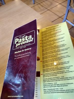 Menu photo 3 Pasta Pronto Beaverton, OR Menu photo 3 Pasta Pronto Beaverton, OR