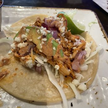Henry's Tavern - Chicken tinga taco - New American Near Me - Denver, Colorado Henry's Tavern - Chicken tinga taco - New American Near Me - Denver, Colorado