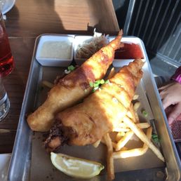 Fish and chips Fish and chips