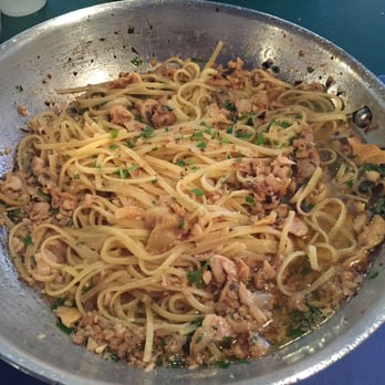 The Daily Catch - Clam linguine with white sauce ($20) - Italian Near Me - Boston, Massachusetts