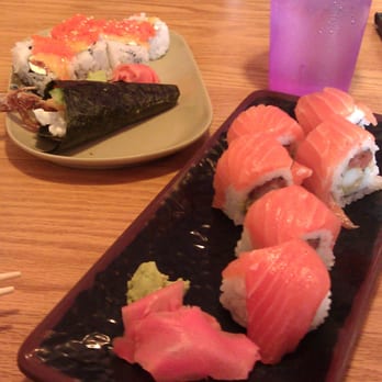 Oishii - volcano maki, son hand roll, and crazy sunny maki - Sushi Bars Near Me - Houston, Texas Oishii - volcano maki, son hand roll, and crazy sunny maki - Sushi Bars Near Me - Houston, Texas
