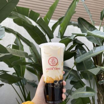 Chun Yang Tea - Brown Sugar Pearl with Fresh Milk - Bubble Tea Near Me - Sunnyvale, California