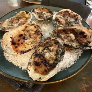 St. Roch Fine Oysters + Bar  - Pimento oysters - New American Near Me - Raleigh, North Carolina