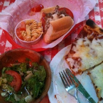 Tarantino's Pizzeria - Cheesesteak without the peppers and junk. Cheese pizza and garden salad. Yum! - Pizza Near Me - Pasadena, California Tarantino's Pizzeria - Cheesesteak without the peppers and junk. Cheese pizza and garden salad. Yum! - Pizza Near Me - Pasadena, California