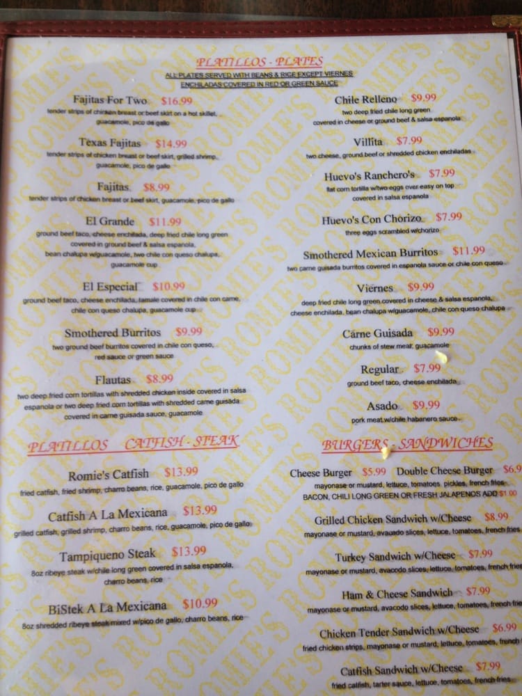 Romie's Mexican Restaurante