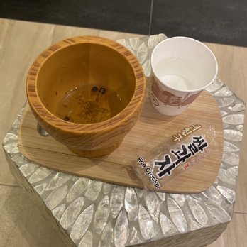 Spa La - Delicious tea and crackers served post service. - Skin Care Near Me - Los Angeles, California