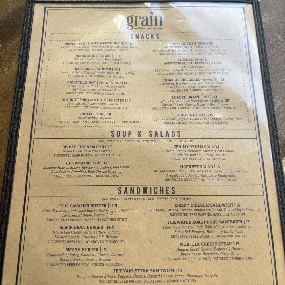 Grain - Beer Gardens Near Me - Norfolk, Virginia
